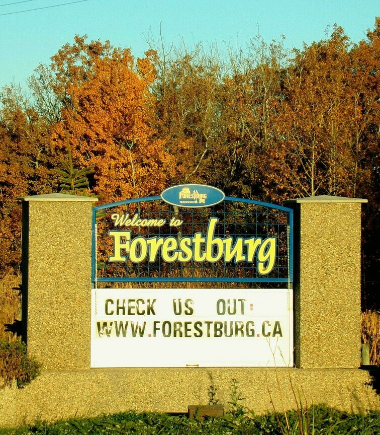Forestburg Sign